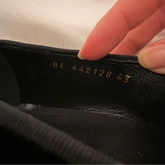 NWOT SAINT LAURENT mens velvet loafers - Picture 12 of 14